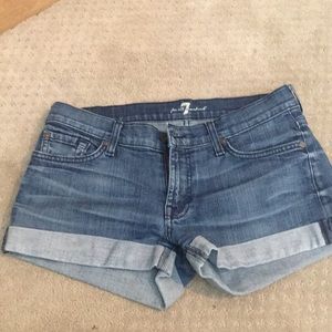 Jean shorts